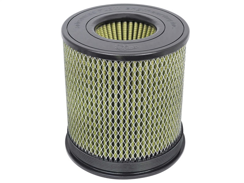 aFe MagnumFLOW Air Filter Pro DRY S 6in Flange x 8 1/8in Base/Top (INV) x 9in H - DTX Performance