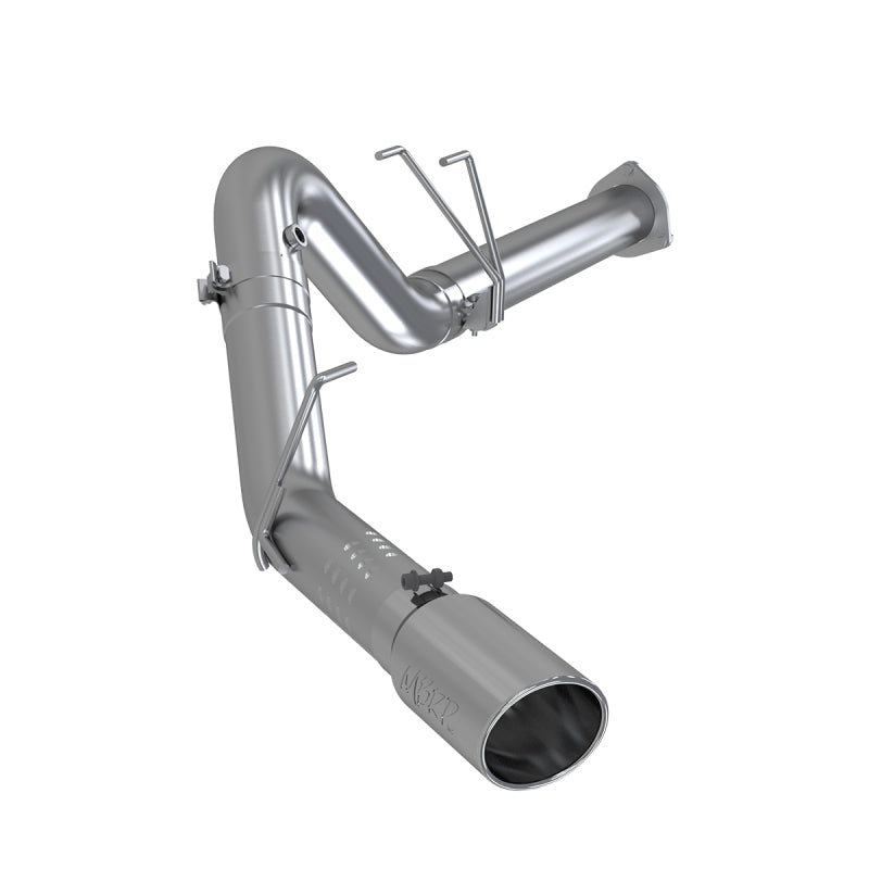 MBRP 2015 Ford F250/350/450 6.7L 4in Single Side Exit Aluminized Exhaust Includes 5in Tip - DTX Performance