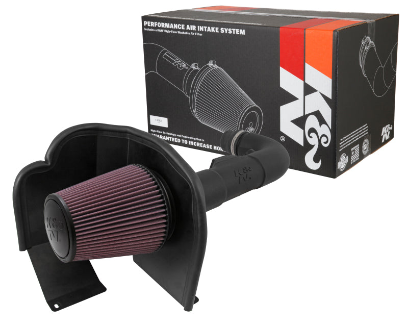 K&N 2014 CHEVROLET/GMC Silverado & Sierra V6 4.3L Performance Air Intake System - DTX Performance