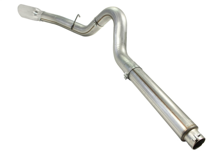 aFe MACHForce XP 5in DPF-Back Stainless Steel Exh Sys, polished tip,Ford Diesel Trucks 08-10 V8-6.4L - DTX Performance