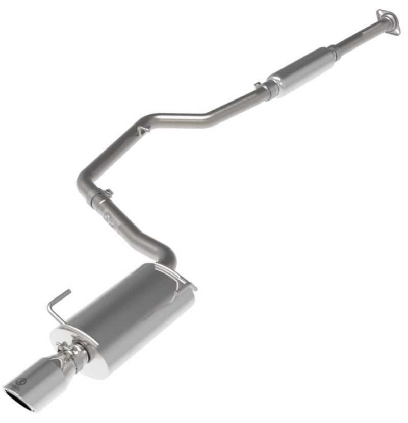 aFe POWER Takeda 12-16 Subaru Impreza 2.0L 2.5in 304SS CB Exhaust w/ Polished Tips - DTX Performance