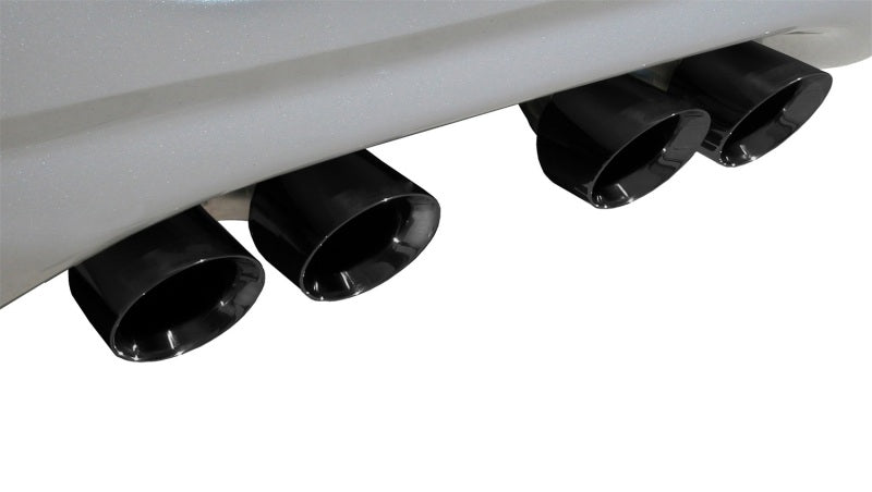 Corsa 97-04 Chevrolet Corvette C5 Z06 5.7L V8 Black Sport Axle-Back Exhaust - DTX Performance