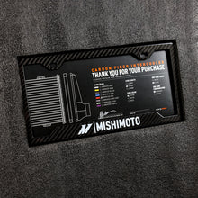 Load image into Gallery viewer, Mishimoto Universal Carbon Fiber Intercooler - Gloss Tanks - 525mm Black Core - S-Flow - GR V-Band - DTX Performance