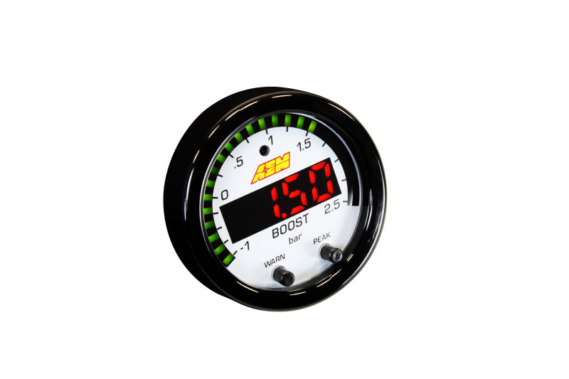 AEM X-Series Boost Pressure -30inHg 35psi Gauge - DTX Performance