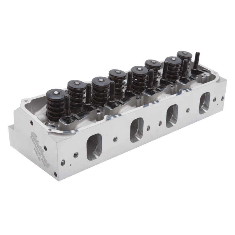 Edelbrock Cylinder Head SB Ford Perfomer RPM 351 Cleveland for Hydraulic Roller Cam Complete (Ea) - DTX Performance