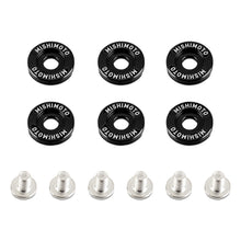 Load image into Gallery viewer, Mishimoto Large Fender Washer Kit (6pcs) - Black - DTX Performance