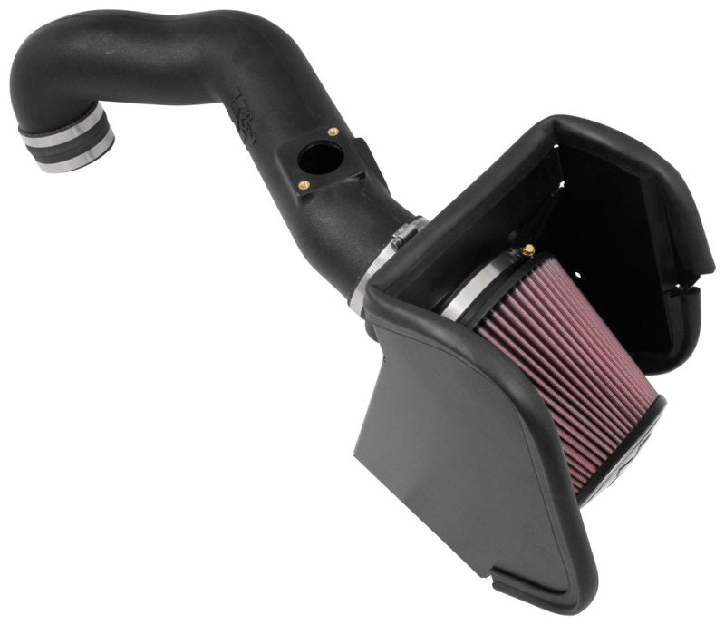 K&N 16-17 Nissan Titan XD V8-5.0L DSL 63 Series Aircharger Performance Intake - DTX Performance