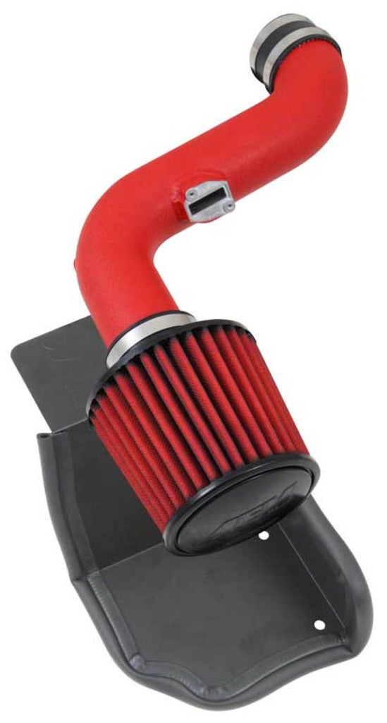 AEM 2014+ Ford Fiesta ST 1.6L L4 - Cold Air Intake System - Wrinkle Red - DTX Performance