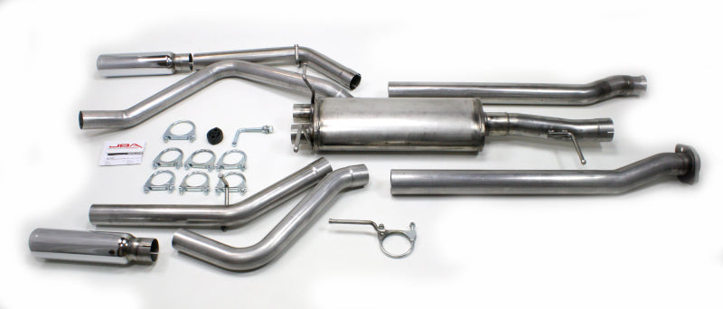 JBA 05-17 Chevrolet Silverado/GMC Sierra 4.3L/4.8L/5.3L 409SS Dual Rear Exit Cat-Back Exhaust - DTX Performance