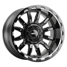 Load image into Gallery viewer, Weld Gauntlet 20x9 / 6x139.7 BP/ 5.75n. BS (+20mm Offset) Gloss Black Wheel - DTX Performance