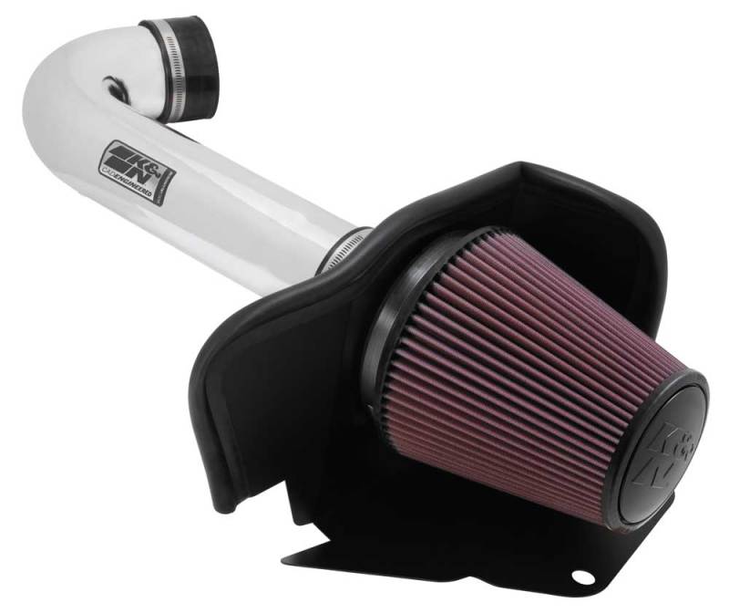 K&N 11 Jeep Grand Cherokee 5.7L V8 / 11 Dodge Durango 5.7L V8 High Flow Performance Intake Kit - DTX Performance