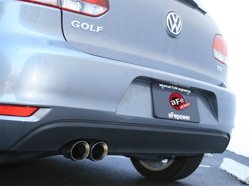 aFe MACHForce XP Exhausts Cat-Back SS-409 EXH CB Volkswagen Golf TDI 11-12 L4-2.0L - DTX Performance