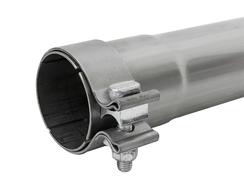 aFe MACH Force-Xp 409 SS Muffler Pipe 2.5in. Inlet/Outlet / 14in. Body / 20in. Length - DTX Performance