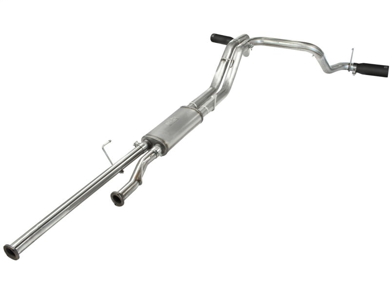 aFe MACHForce XP 2-1/2in to 3in 409 SS Cat-Back Exhaust w/ Black Tips 10-17 Toyota Tundra V8 5.7L - DTX Performance