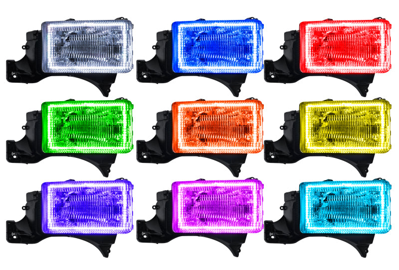 Oracle Dodge Ram 94-01 Halo Kit - ColorSHIFT w/o Controller - DTX Performance