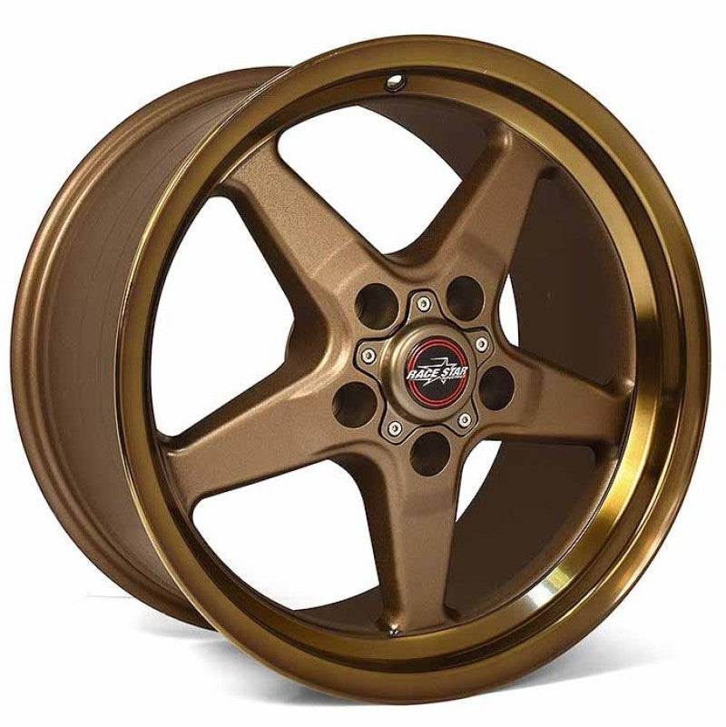 Race Star 92 Drag Star Bracket Racer 17x9.5 5x115BC 6.125BS Bronze - DTX Performance