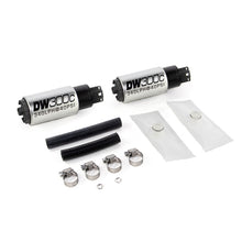 Load image into Gallery viewer, DeatschWerks 340lph DW300C Compact Fuel Pump w/ 99-04 Ford Lightning Set Up Kit (w/o Mounting Clips) - DTX Performance