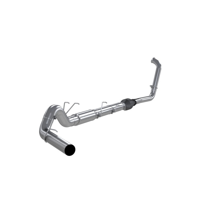 MBRP F-250/350 6.0L EC/CC 5in Turbo Back (Stock Cat) Single Side Exit AL - DTX Performance