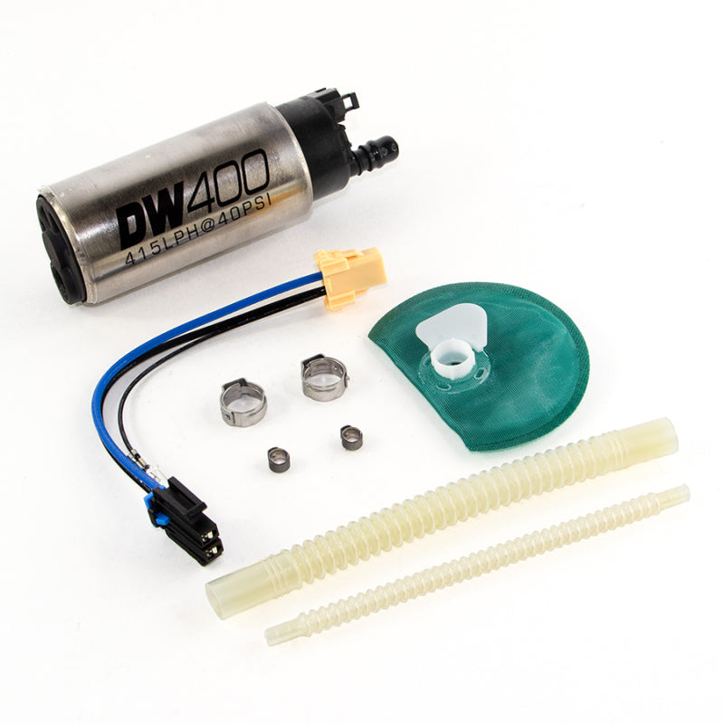 DeatschWerks 415LPH DW400 In-Tank Fuel Pump w/ 9-1046 Install Kit 11-14 Ford Mustang V6/GT - DTX Performance