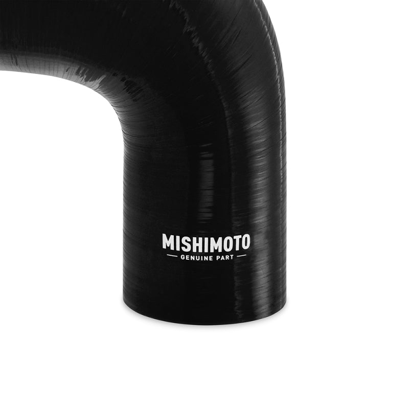 Mishimoto Silicone Reducer Coupler 90 Degree 2.25in to 3in - Black - DTX Performance