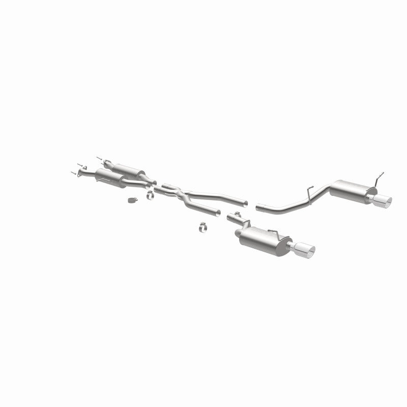 MagnaFlow 11-12 Dodge Durango V8 5.7L Dual Split Rear Exit Stainless Cat Back Performance Exhaust - DTX Performance