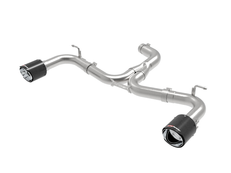 aFe 18-20 VW GTI (MK7.5) 2.0L MACH Force-Xp 3in to 2.5in 304 SS Axle-Back Exhaust System- Carb. Tips - DTX Performance