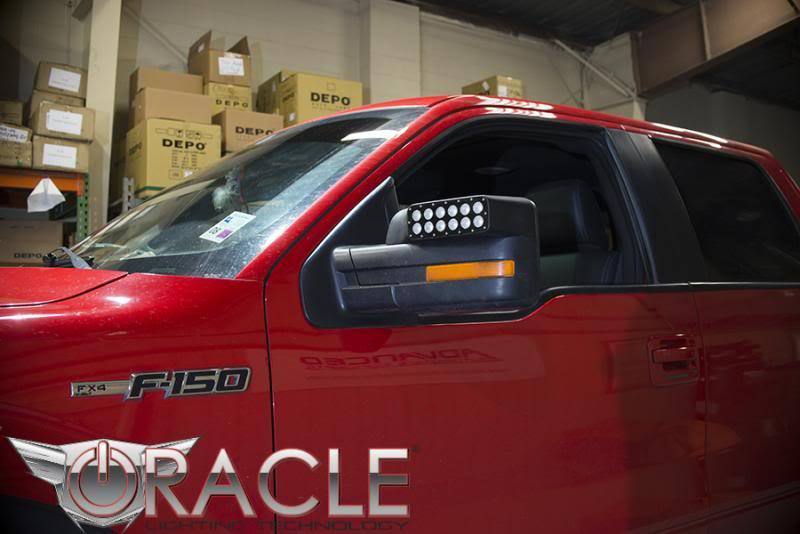 Oracle 09-14 Ford F150/Raptor Off-Road Mirrors - 6000K - DTX Performance