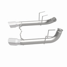 Load image into Gallery viewer, MagnaFlow 13 Ford Mustang Dual Split Rear Exit Stainless Axle-Back Cat Back Exhaust (Competition) - DTX Performance