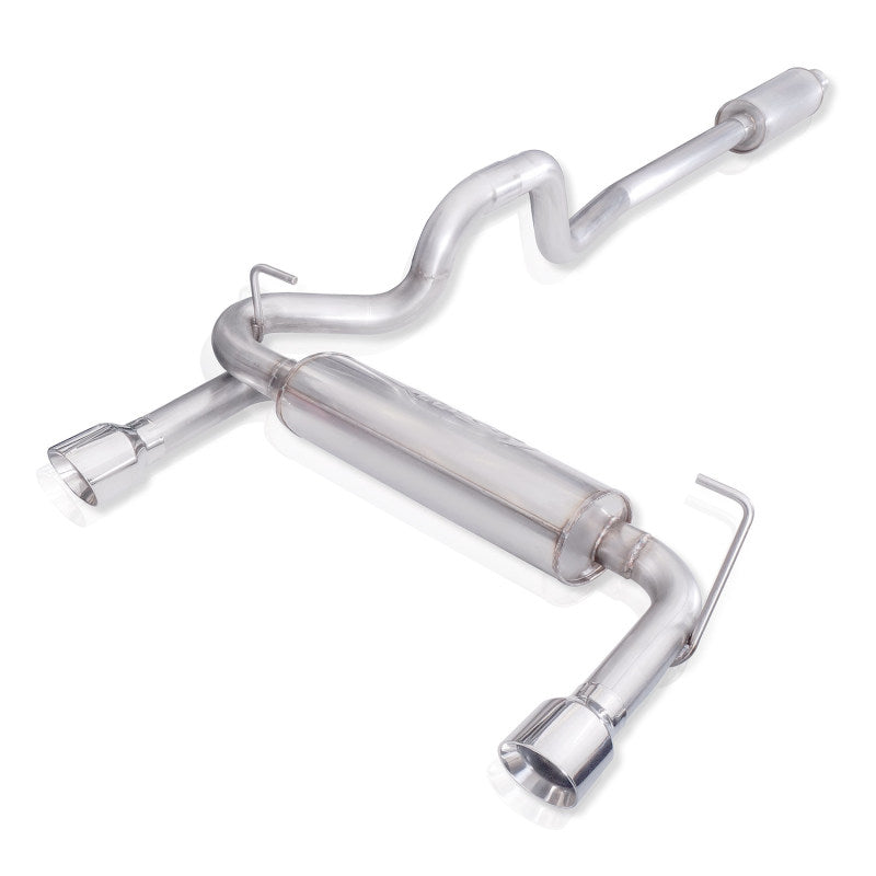 Stainless Works 2018+ Jeep Wrangler JL 304SS Factory Connect 2.5in Cat Back Exhaust System - DTX Performance