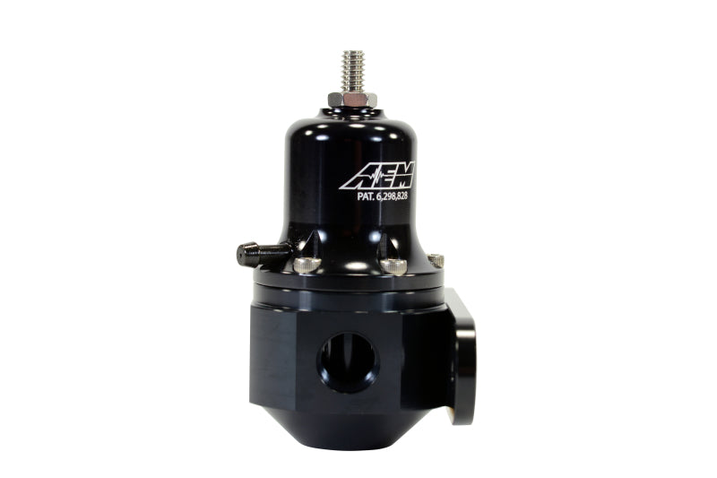 AEM High Capacity Universal Black Adjustable Fuel Pressure Regulator - DTX Performance