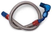 Load image into Gallery viewer, Edelbrock Fuel Line Braided Stainless for BBC ( Use w/ 8134 ) - DTX Performance