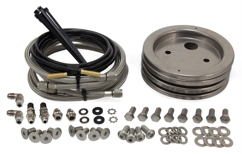 Air Lift Loadlifter 5000 Ultimate Plus Complete Stainless Steel Air Lines Upgrade Kit (Inc 4 Plates) - DTX Performance