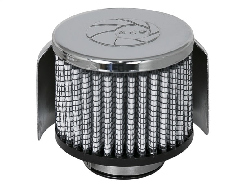 aFe MagnumFLOW Air Filters CCV PDS A/F CCV PDS 1-1/2Fx3Bx3T(Chr w/HS)x2-1/2H - DTX Performance