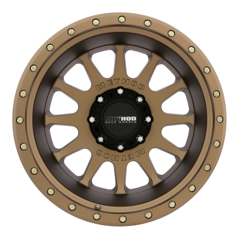 Method MR605 NV 20x10 -24mm Offset 8x6.5 121.3mm CB Method Bronze Wheel - DTX Performance