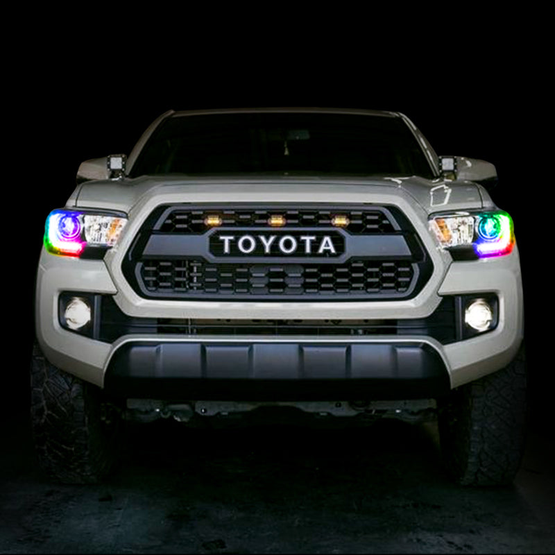 Oracle 16-21 Toyota Tacoma Dynamic RGBW Headlight DRL Upgrade Kit - ColorSHIFT - Dynamic - DTX Performance