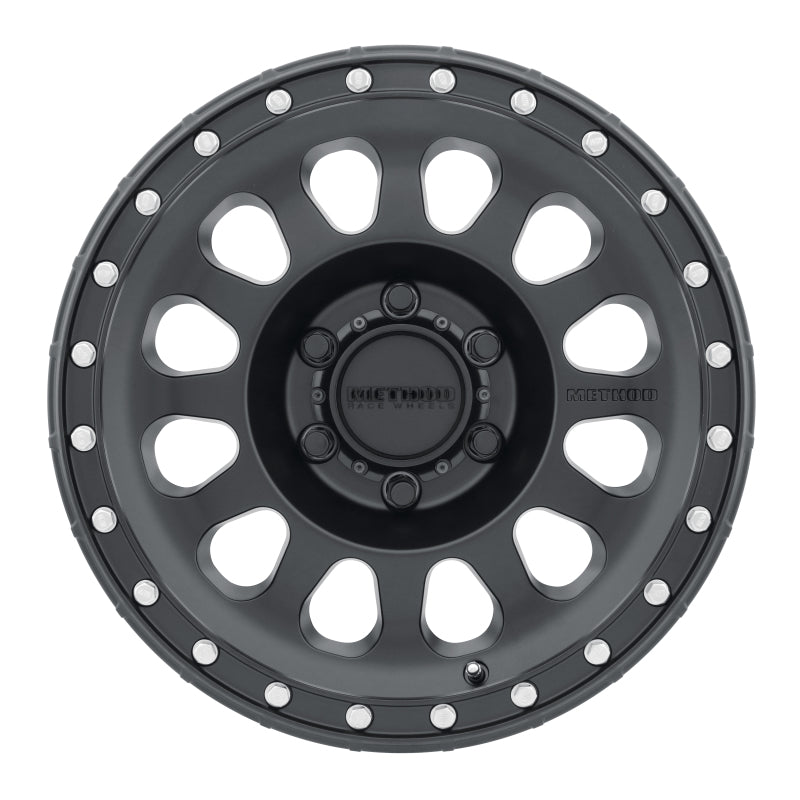 Method MR315 17x9 -12mm Offset 6x5.5 106.25mm CB Matte Black Wheel - DTX Performance