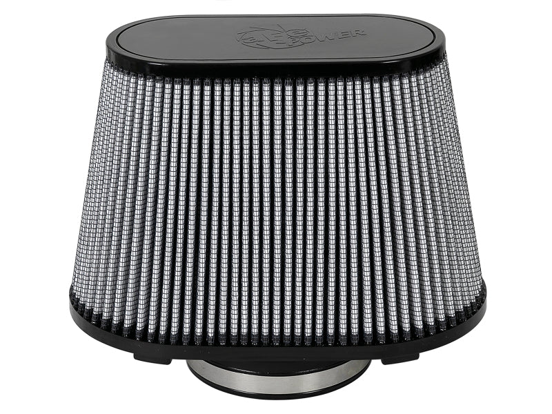 aFe Magnum FLOW Pro DRY S Universal Air Filter F-5in. / B-(8.5 x 4) MT2 / T-(7.5) / H-9in. - DTX Performance