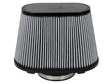 Load image into Gallery viewer, aFe Magnum FLOW Pro DRY S Universal Air Filter F-5in. / B-(8.5 x 4) MT2 / T-(7.5) / H-9in. - DTX Performance