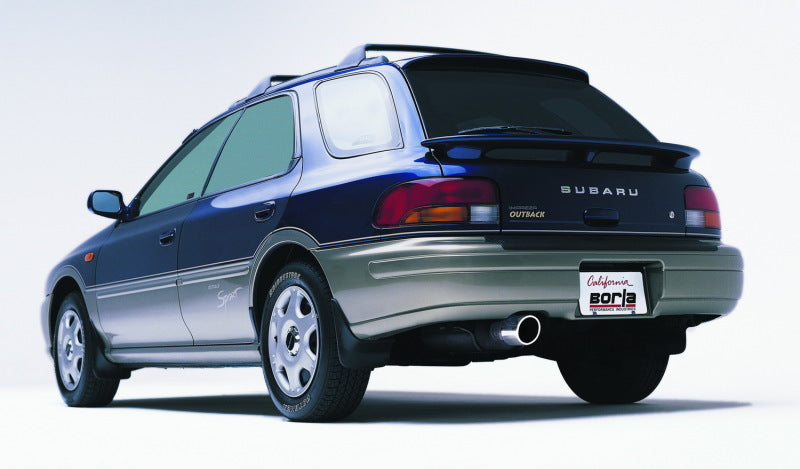 Borla 00 Subaru Impreza 2.2L/2.5L / 00-01 Outback 2.2L/2.5L Catback Exhaust - DTX Performance