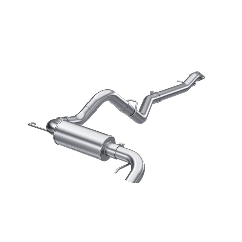 MBRP 21-Up Ford Bronco 2.3L/2.7L EcoBoost 2/4DR T304 Stainless Steel High Clearance Cat-back Exhaust - DTX Performance