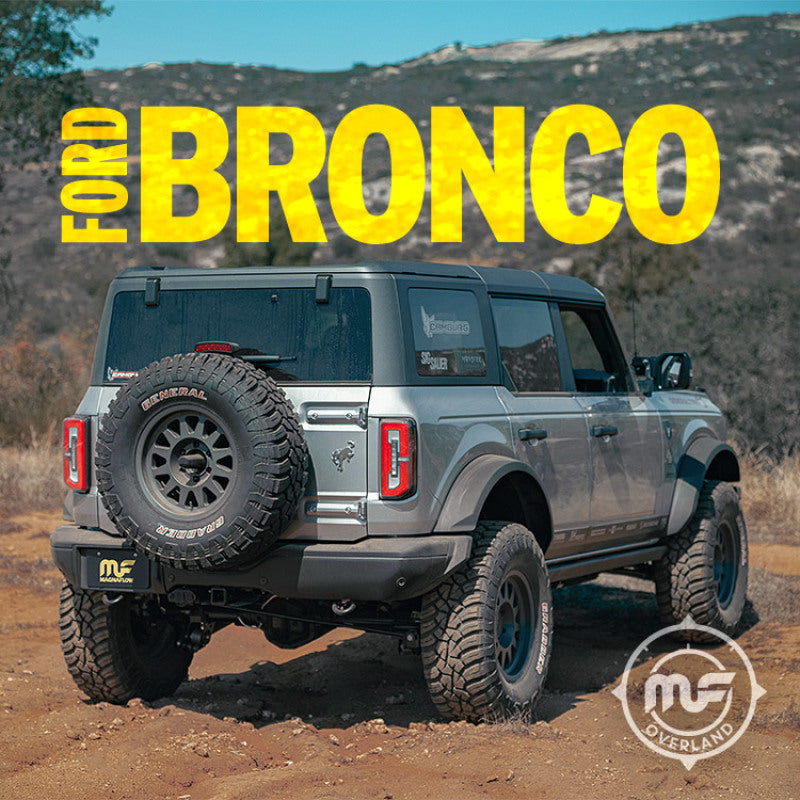 Magnaflow 21-22 Ford Bronco L4 2.3L Overland Series Cat-Back Exhaust - DTX Performance