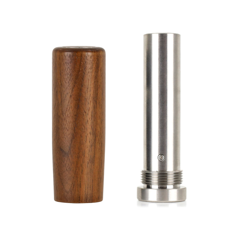 Mishimoto Tall Steel Core Wood Shift Knob - Walnut - DTX Performance