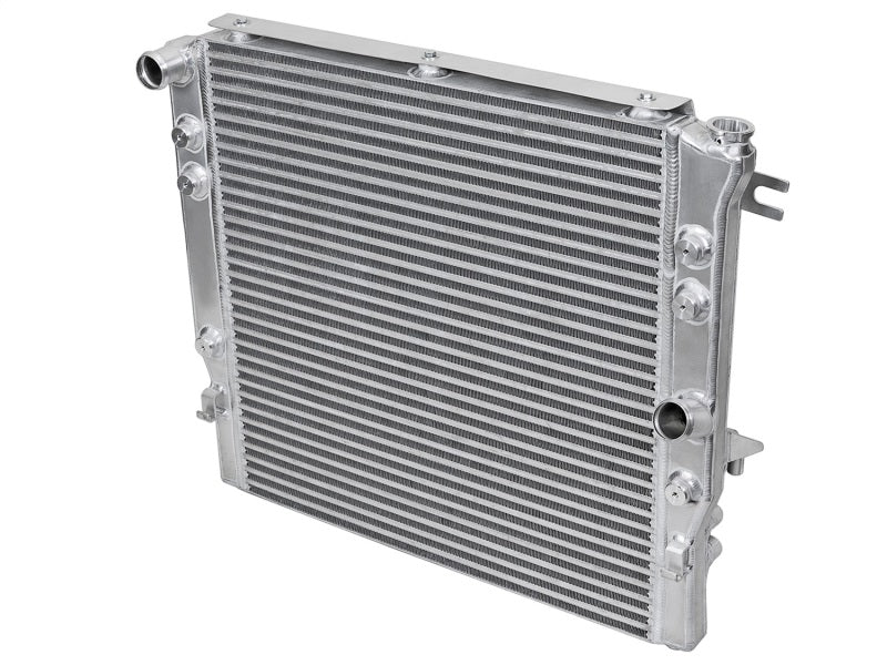 aFe BladeRunner GT Series Bar and Plate Radiator w/ Black Hoses 07-11 Jeep Wrangler (JK) V6 3.8L - DTX Performance