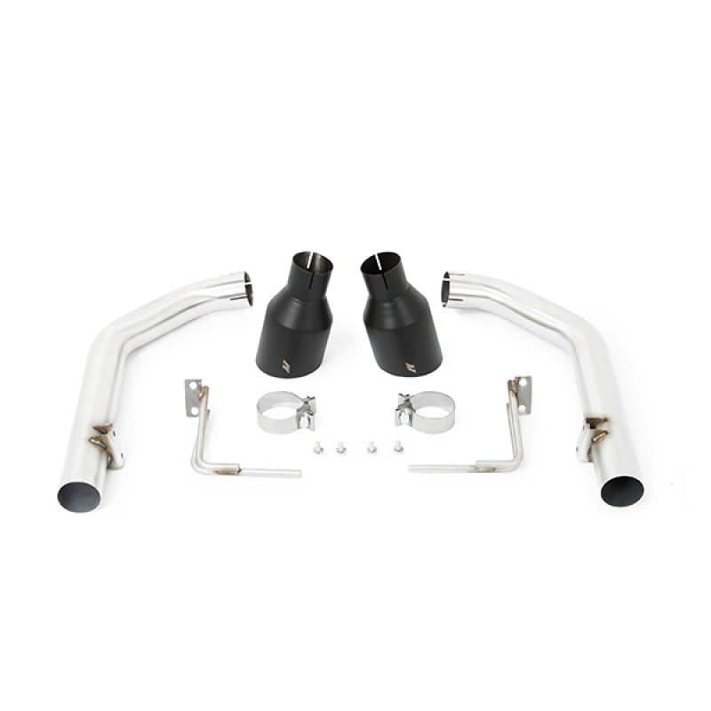 Mishimoto 2015+ Ford Mustang Axleback Exhaust Race w/ Black Tips - DTX Performance