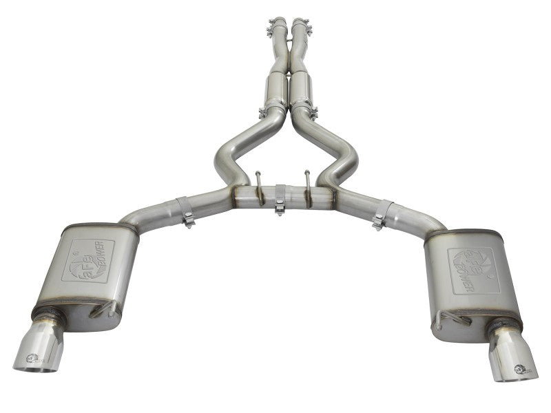 aFe 11-21 Dodge Durango V6-3.6L/V8-5.7L MACH Force-Xp 304 SS Cat-Back Exhaust System w/ Polished Tip - DTX Performance