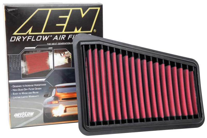 AEM 2018 Kia Stinger GT 3.3L TT V6 DryFlow Air Filter (Right Side) - DTX Performance