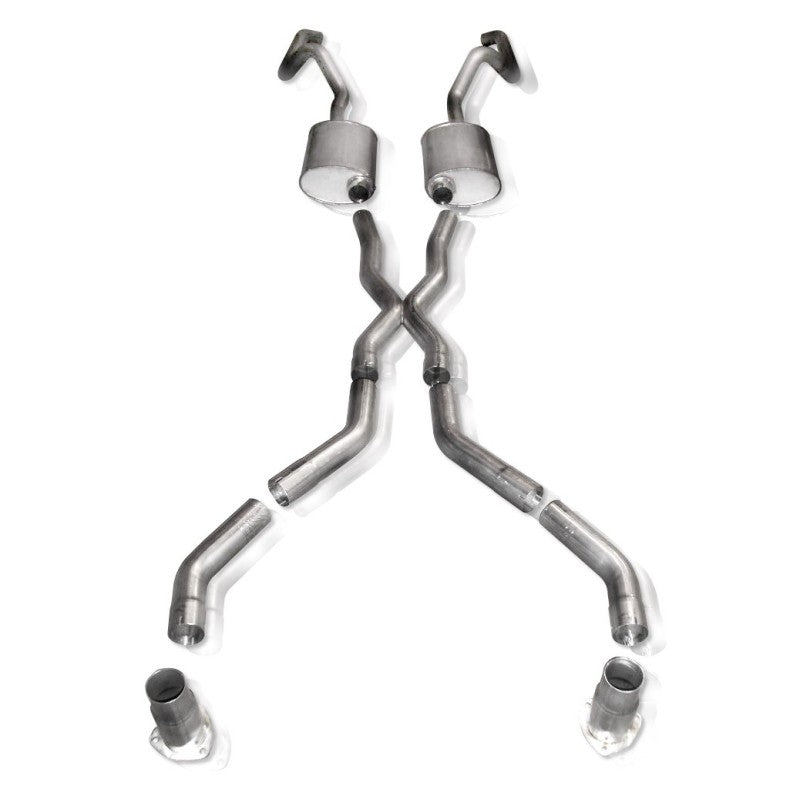 Stainless Works Chevy Camaro 1967-69 Exhaust 2.5in X-Pipe - DTX Performance