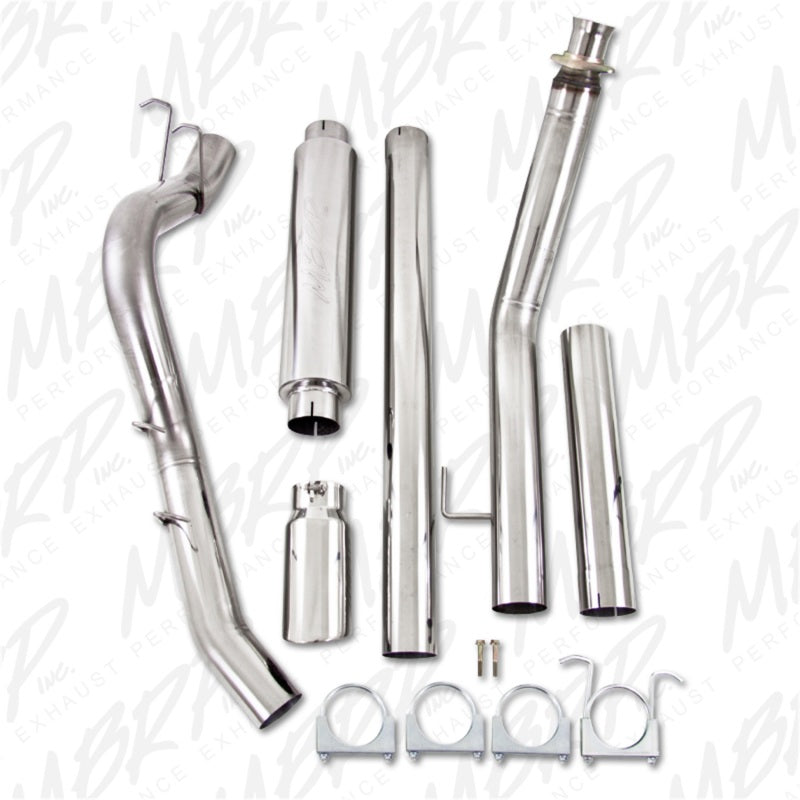 MBRP 1994-2002 Dodge 2500/3500 Cummins Turbo Back Single Side (94-97 Hanger HG6100 req.) - DTX Performance