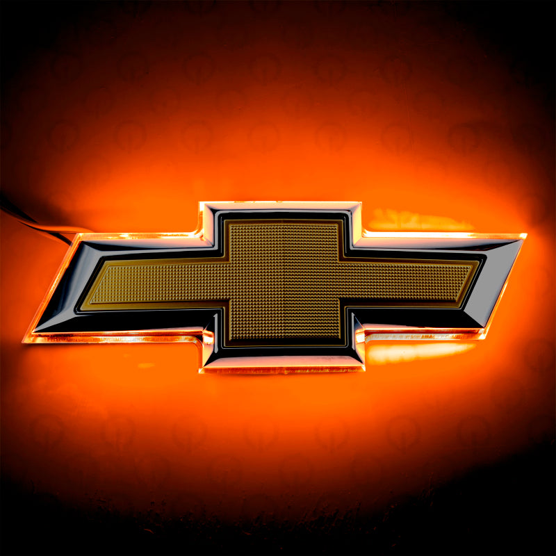 Oracle 14-15 Chevrolet Camaro Illuminated Bowtie - Dual Intensity - Amber - DTX Performance