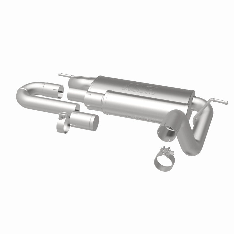 MagnaFlow 18-23 Jeep Wrangler JL 2.0L/3.6L Overland Series Axle-Back Exhaust - DTX Performance